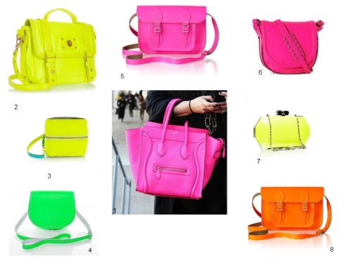 Summer 2012: Neon Bags and Accessories | smastrandrea